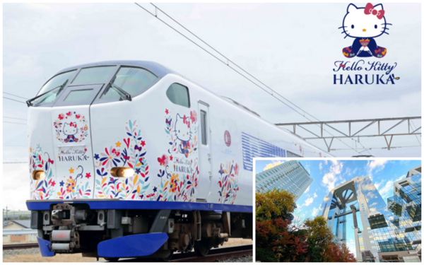 JR Haruka One-Way Special Edition Ticket (LIMITED EDITION) Kansai Airport Station → Shin-Osaka Station & Entrance Ticket to Umeda Sky Building Sky Garden Observation Deck with 1 drink at the cafe in the observation deck - Osaka