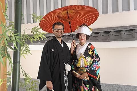 Traditional Japanese wedding ceremony Experience (Tea ceremony Experience in an authentic tea room and the manner of shrine worship) with 1 photo of a six cuts - Chiba