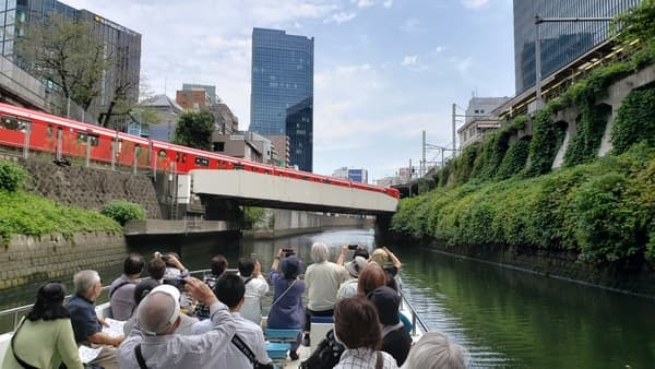Kanda River & Nihonbashi River Cruise in Spring