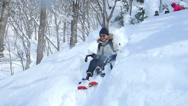Snow Play in the Minakami Forest! Snow Shoe Trekking Half-day Tour