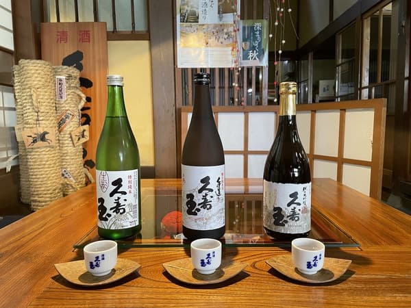 Taste and compare 3 kinds of sake♪ Sake tasting at Hirase Sake Brewery in Takayama City