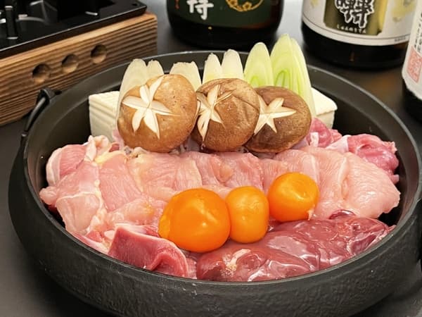 A full-course meal featuring delicious Jidori chicken at Nishi-Shinjuku Torihomare