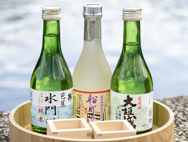 Taste and compare regional sake and experience making "masu" sake cups that Ogaki is famous for