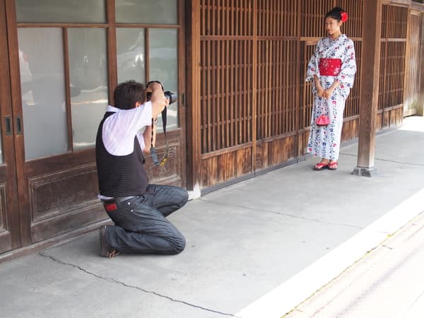 Experience Japanese culture and history at YamaCafe, dress in kimonos and dine inside a historical building