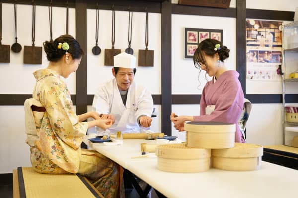 [Sagano, Arashiyama] Cute, Tasty, and Instagrammable! Traditional Japanese Sweets Making Experience ~ Matcha Green Tea Included ~