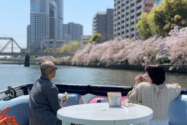 Popular Chartered 50-minute cruise! Cherry Blossom Viewing Cruise in Osaka 2023