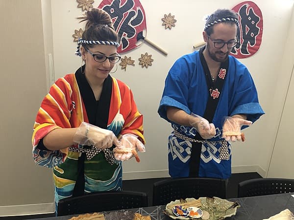 Making Sushi Enjoy Class Nara