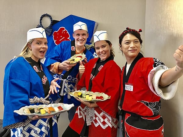 Making Sushi Rasshai Class  Nara