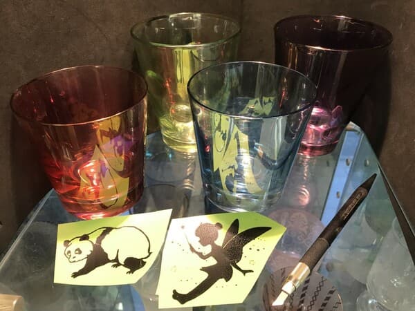 [Monday to Saturday Only] Make Your Own Original Glass and Carve Drawings or Writing on the Glass!