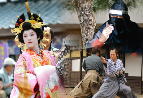 [Ages 18+] The fun is endless! Admission ticket to Toei Kyoto Studio Park, a theme park that recreates Japanese movies and the Edo Period