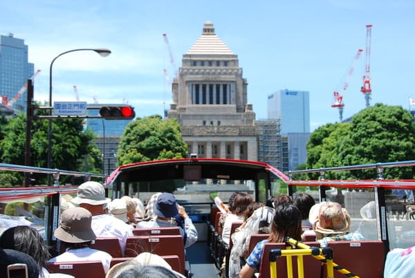 Plan a Custom Trip on a Tourist Bus & Enjoy Sightseeing with the "SKY HOP BUS TOKYO" 【1day】Pass!