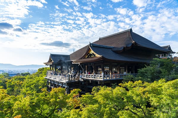 Tour the Three Most Famous Places in Kyoto, the Ancient Capital of Japan! Kinkakuji + Ginkakuji + Kiyomizu-dera via Half Day Bus Tour