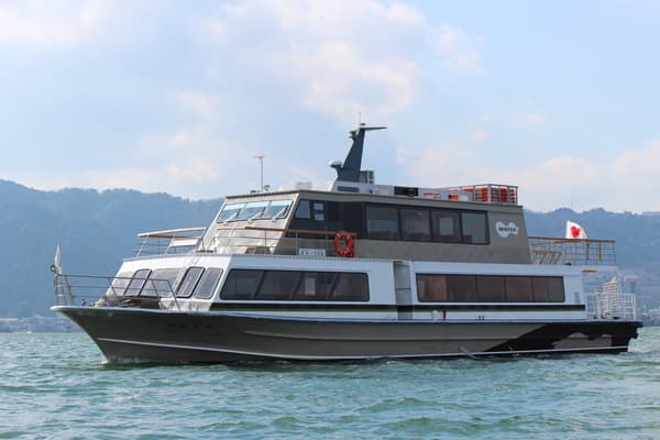 [Shiga] Ticket for Chikubushima Cruise, a spectacular boat trip to Chikubu Island on Lake Biwa.