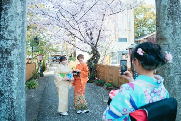 Ureshino Onsen Kotobukiya Kimono & Lesson Activity (photo session included) - Saga