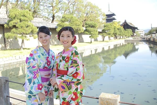 [Ages 5+, Height over 110cm] Kimono (or Yukata) Dressing, Special Plan - Kyoto