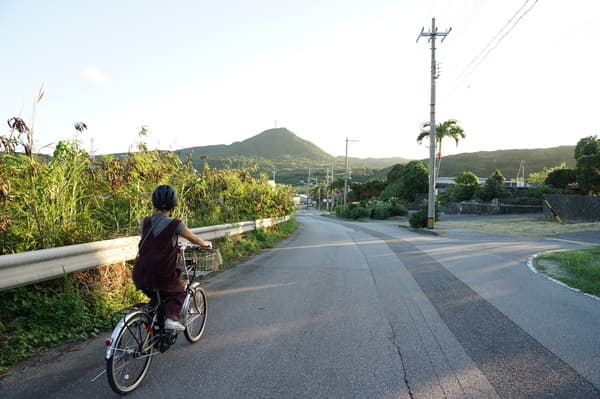 Experience making traditional Yonaha tools using fountain palm (Kuba) leaves, includes an 8-hour electric bicycle (e-bike) rental - Yonaguni Island, Okinawa