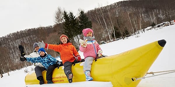 All-you-can-play snow activities that everyone can enjoy (including hot spring bath)