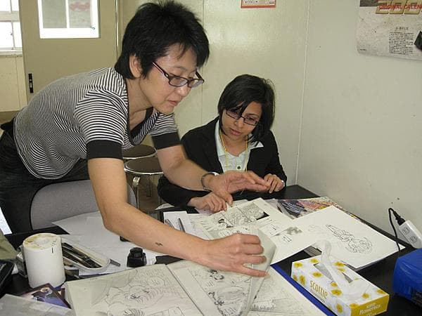 Manga Drawing Lesson in English - Tokyo