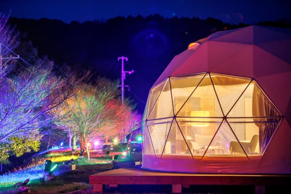 Redondo Akiyoshidai Glamping BBQ (1 Night 2 Meals With Tent Of Your Choice / Forest Side) - Yamaguchi