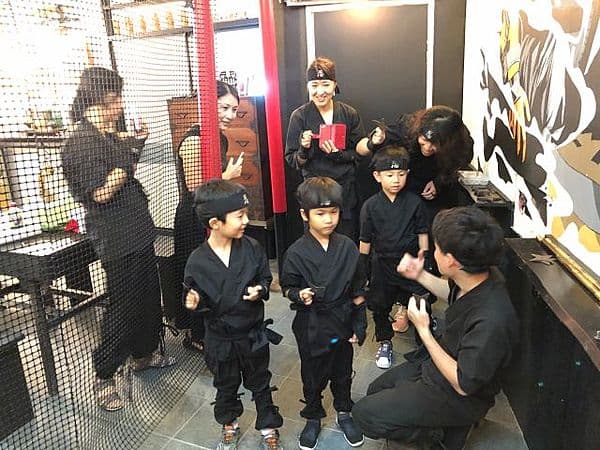 Ninja Café Asakusa's Ninja Training & Photo Session (Jiraiya Course with Drink)