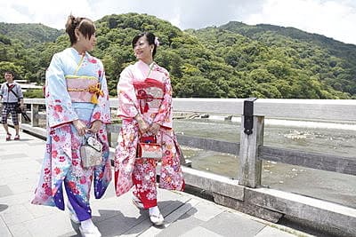 One-day Kimono Rental Plan - kyoto