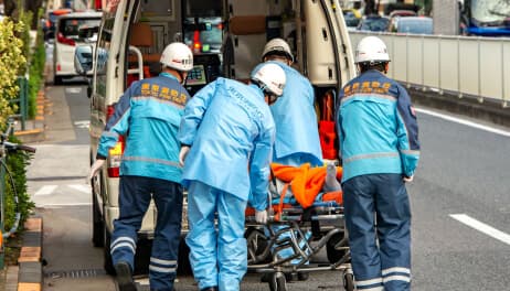 Compensation for transportation costs to your country of origin due to injury or illness during your stay in Japan